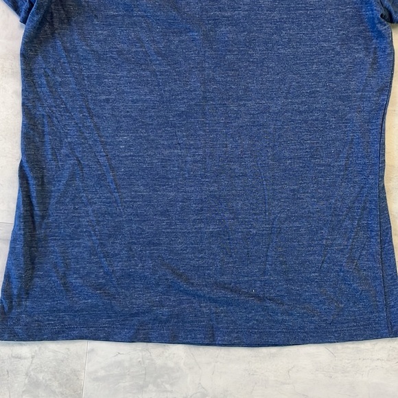 Forever 21 Tupac forPRESIDENT  Medium blue women’s cut T-shirt gold glitter SZ M - Picture 8 of 9